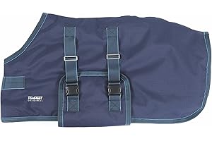 Shires Tempest Original Foal Turnout Rug - Navy/Turquiose