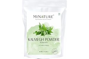 MINATURE Kalmegh Powder (Andrographis Paniculata)(Green Chiretta) by mi Nature | 227g(8oz) (0.5lb) | Herbal Supplement to Help detoxify Liver | Immune Support | “King of Bitters”