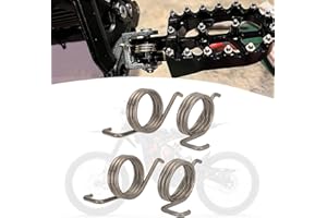 IUVWISN 2 paia di molle per pedane Surron, kit di molle poggiapiedi per moto Sur Ron Light Bee S/X Segway X160/X260 Electric Dirt Bike