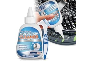 Aarovibe Mould Remover, Large Capacity Mould Remover Gel for Washing Machine Seals, Bathroom Grout, Shower, Tile, Kitchen Sink & Stains – Deep Cleaning Grout Cleaner 8 Fl Oz