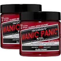 Manic Panic Cleo Rose Classic Creme, Vegan, Cruelty Free, Red Semi ...