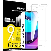 TingYR Vetro Temperato per Motorola Edge S, [Nessuna Bolla] [Durezza 9H] [Resistente ai Graffi], Pellicola Protettiva per Motorola Edge S.(2 Pezzi Nero