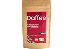 Daffee - Organic Ground Date Seeds Coffee Alternative Pure (125, Grams)
