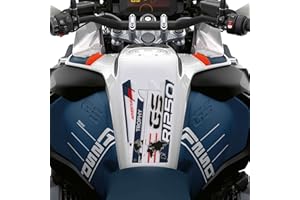 labelbike - Naklejka 3D na Zbiornik paliwa z żywicy do Dekoracji i Ochrony Zbiornika Motocykla kompatybilna z BMW R 1250 GS Adventure Trophy