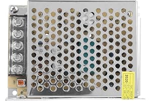 HILILAND DC5V zasilacz adapter sterownika stop aluminium zasilacz przełączany wyposażenie LED reulated transformator do LED (S-30-5(5V/6A/30W) AC100-240V)