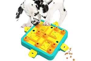 LACCEN Jouet Chien Occupation, Jouet Interactif Chien pour L'entraînement du QI, Stimulation du Cerveau, Puzzle pour Chien pour Chiens de Petite, Moyenne et Grande (Niveau 3 en 1)