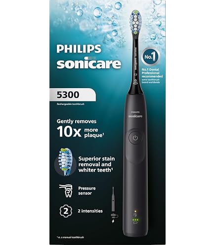Sonicare Philips ProtectiveClean 5300 Rechargeable Electric Power