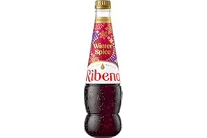 Ribena Winter Spice Squash No Added Sugar 850ml - Real British Blackcurrants | Rich in Vitamin C | No Artificial Colours | Winter Seasonal Spices | Can Serve Hot & Cold