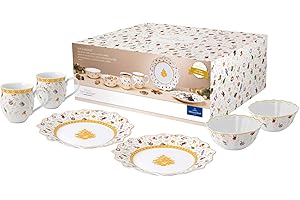 Villeroy & Boch Toy'S Delight Zestaw Śniadaniowy, Biały, 6 sztuk