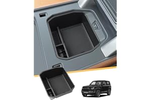 LFOTPP Compatible with Land Rov-er Defender 90 110 130 2023 2024 Centre Console Storage Box, Defender 90 110 130 Accessories Flat Armrest Organiser Tray Glove Box