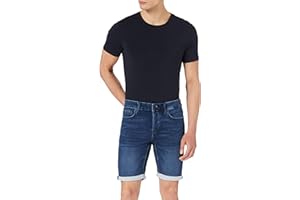 ONLY & SONS Shorts en Denim Capri pour Hommes O&S 3/4 Pantalon Bermuda Eté Court Pantalon décontracté Trousers ONSPLY