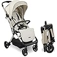 My Babiie MBX7 Autofold Stroller – from Birth to 4 Years (22kg), Foldable & Compact, Lightweight, Travel Buggy for Toddlers, Pushchair Includes Rain Cover - Ivory