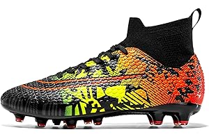 Kmrlofiy Calzado De Fútbol para Hombre Botas De Fútbol Profesionales Spike Aire Libre Zapatillas De Fútbol Hombre Niños Atletismo Training Zapatos De Fútbol Hombre