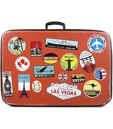 Vintage Travel Luggage Label for Hotel de Paris Paris, France