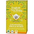 English Tea Shop Organic Lemongrass Citrus Ginger Tea Bag | Natural Detox & Refreshing | Caffeine-Free | 100% Herbal | 20 Tea Bags