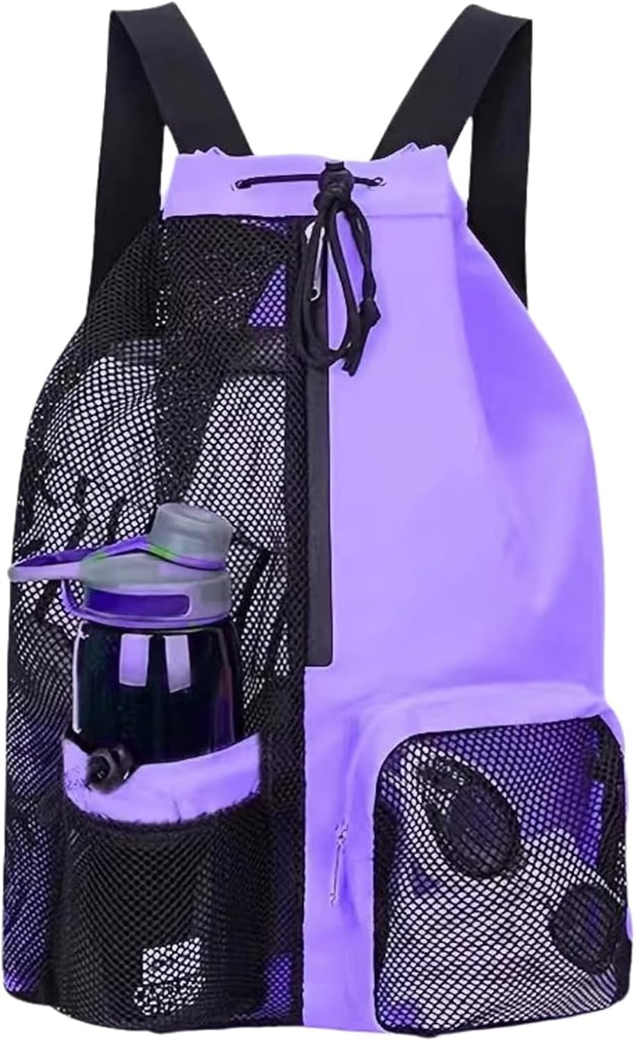 JSTHHTT Mochilas de Cuerdas, Bolsas de Cuerdas Mujer Hombre Mochila, Bolsa de Malla con Cordón en Seco-Húmedo, Natacion Cuerdas Bolsa Piscina Malla para Natación Gimnasio Playa Deporte