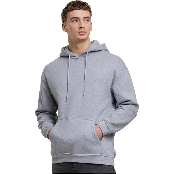 Sudadera Con Capucha Ultra Pesada Urban Classics - Ajuste Grande, Algodón Rizado, Para Hombre