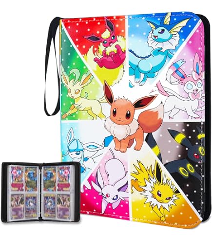 Classeur 900 Poches Cartes - 50 Pages Double Face, PU Imperméable, Transparent HD - Album Collection Pokémon, Sport, Cadeau Enfant