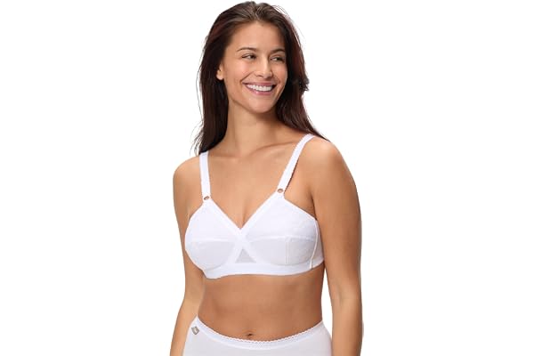 Playtex Soutien-Gorge Sans Armatures Cœur Croisé Classique Femme x1