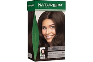 NATURIGIN Dark Brown Natural Hair Dye 3.0 - No Ammonia