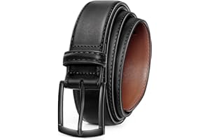 VONMELLI Cintura Uomo Cintura in Pelle PU Regolabile Cinta Uomo per Abito Casual Golf Jeans Pantaloni