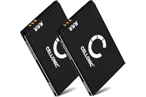 CELLONIC, Akku für Headset kompatibel mit SteelSeries Arctis Pro Wireless, Siberia 800, Siberia 840 (900mAh, 3.7V) 2X Ersatzakku Steel Series 160240