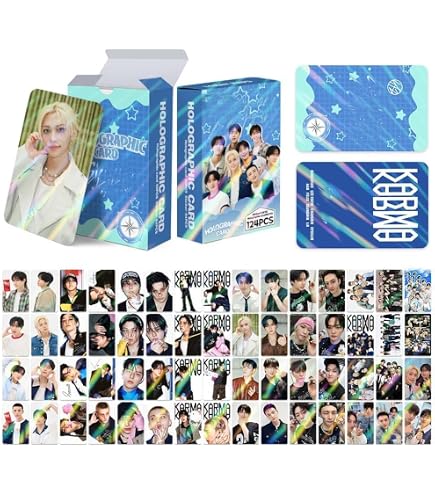 K-POP タレントカード セット 127Pcs Kpop Merch, SKZ Photocards Set, Collectible K-Pop Idol