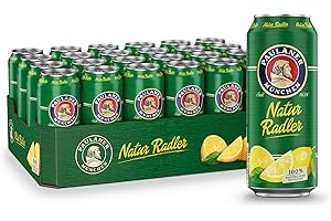 ‎PAULANER BRAUEREI Paulaner Natur Radler•Biermischgetränk Münchner Hell-Zitronenlimonade•EINWEG(24x0,5l)