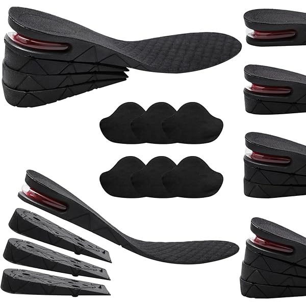 Semelle Grandissante Semelles Augmenteuses De Taille Noir