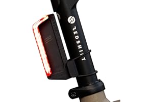 REDSHIFT ARCLIGHT LED Bicycle Light, Dual-Color, Front-Rear Bike Light and Mount for Day and Night Riding, 36+hr Battery Life, Auto On-Off, USB Rechargeable, Waterproof, Ultra Bright LEDs