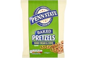 Highspirit Penn State Pretzels - Sour Cream & Chive (175g) - Pack of 6