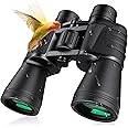 SPNOR Binoculars 20x50 High Powered for Adults, Waterproof Compact Binoculars with Low Light Vision for Bird Watching Hunting Football Games Travel Stargazing Cruise with Carrying Bag