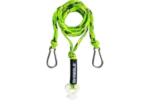 ‎MESLE Mesle Schleppdreieck Pro DLX 12', 4 Personen Wassersport Bridle Wasserskidreieck