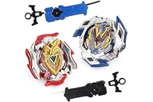 OBEST Battling Tops Burst Starter Includes String Launcher Metal Fusion Battle Top (2 packs）