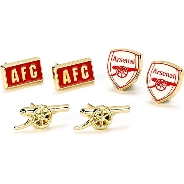 Collana con stemma dell'Arsenal Football Club color oro