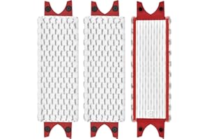 DLAIMI 3 Piezas Recambio Fregona para Vileda Ultramax Mopa Microfibra Kit,Cubierta Extra Ancha del Trapeador De Microfibra para Todos Los Pisos Duros Y Conveniente para Las Lavadoras (Gris-3)