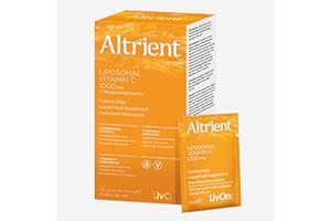 Altrient Liposomal Vitamin C | 1000 mg High Absorption Liquid Sachets | 30 Servings | Suitable for Vegans