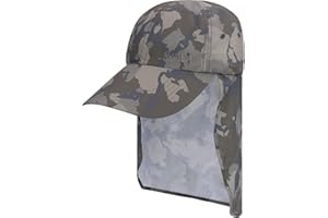 Simms Superlight 50+ UPF Sunshield Cap, Fishing Hat with Neck Flap, One Size