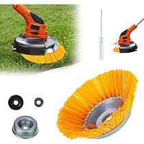 Brosse Débroussailleuse 200mm - Fil Acier Pour Désherbage Jardin - Tête Ronde 25.4mm - 8 Pouces