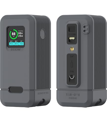 Custodia In Silicone Antishock Per Anker Power Bank 10000mAh (A1688) – Protezione Contro Urti E Graffi, Accesso Completo A Porte E Pulsanti, Colore Lavanda
