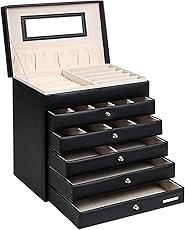 Cajas y organizadores de joyas | Amazon.es