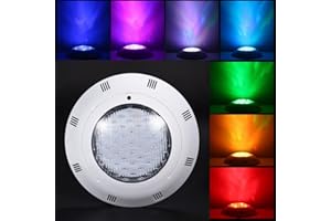 EECOO LED Piscina RGB 35W, Luci per Piscina con 360LED, Impermeabile IP68, AC12V, Telecomando, Faretto Piscina Luce LED Sommergibile Lampada da Piscina per Vasca Idromassaggio, Stagno, Piscina, Fontana