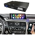 Road Top Wireless Carplay Retrofit Kit Decoder for Lexus NX RX is ES GS RC CT LS LX LC UX 2014-2019 Year with Small Touchpad/Joystick, Wireless Carplay Compatible with Apple Carplay & Android Auto