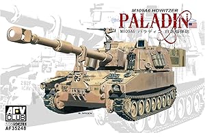Afv Club - Modellino Carro Armato M109A6 Paladin Obice Semovente (Fv35248) Scala 1:35 (Giappone Import)