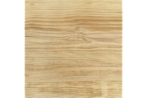 ‎JAHOF Jahof Square Table Top, 80 x 80 cm, Solid Wood Top, 2.5 cm Thick for Dining Table, Desk, Coffee Table, Replacement Table Top for Kitchen, Home, Office (Natural)