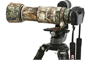 Rolanpro ROLANPRO - Copriobiettivo impermeabile per Canon RF 100-500 mm F/4,5-7,1 L è USM Camouflage Rain Cover-#27