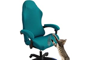AHYBE Coprisedia Da Gaming Con Braccioli Fodera Per Sedia Da Ufficio Coprisedia Da Gioco Elasticizzata Sfoderabile E Lavabile, Copertura Per Sedia Da Gaming Per Sedia Da Computer Gioco ﻿(D)