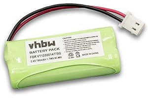 vhbw Batería Compatible con Motorola MNP28, MBP20, MBP161, MBP161TIMER Monitor de bebé (700 mAh, 2,4 V, NiMH)
