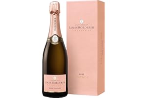 ‎LOUIS ROEDERER Louis Roederer Champagne Brut Rosé Champagner in Geschenkpackung (1 x 0.75 l)