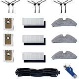 GYing - Per accessori HONITURE per robot Q6 Pezzi di ricambio per robot  aspirapolvere 1 spazzola principale, 5 set filtro HEPA, 6 spazzole  laterali, 2 sacchetti per aspirapolvere, 2 mocio : Amazon.it: Casa e cucina